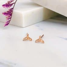 14K | 鯨魚尾巴的故事_耳環