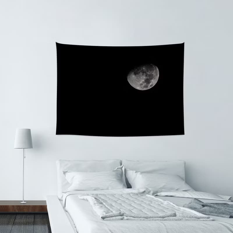 Black Moon-壁幔Wall Tapestry-牆壁裝飾 居家佈置 禮物 家飾掛畫