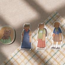 熊熊 | 防水大貼紙