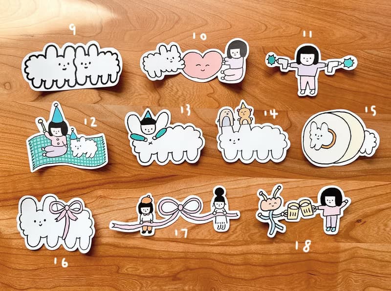 大貼紙 / 任選三張 / 50款可選