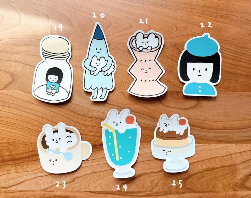 大貼紙 / 任選三張 / 50款可選