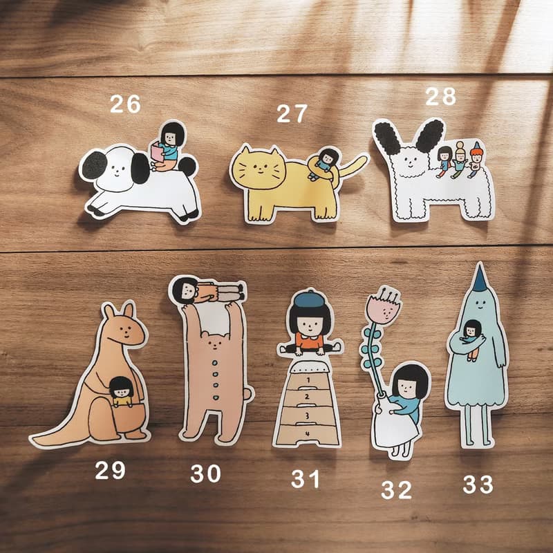 大貼紙 / 任選三張 / 50款可選