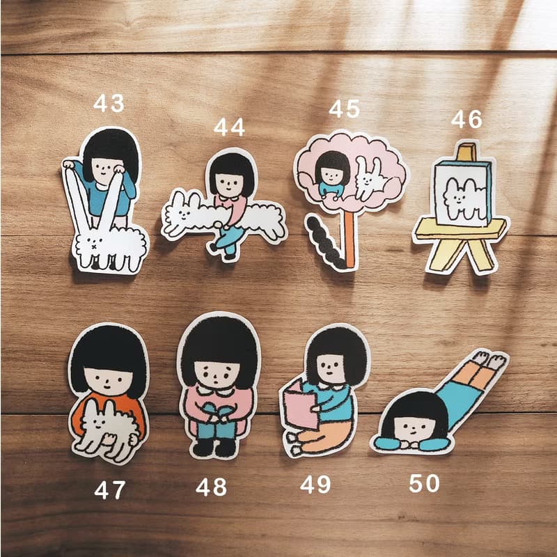 大貼紙 / 任選三張 / 50款可選