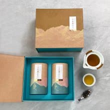 【茶葉禮盒】龍鳳峽烏龍茶-茶葉300公克(150公克X2罐/盒)