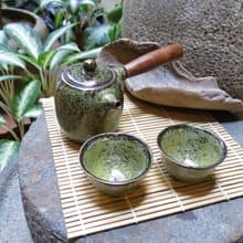 【台客藍】金瓜茶具組 金瓜壺+金瓜杯2杯
