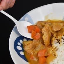 日本高桑金屬 日製白琺瑯咖哩湯匙-2入