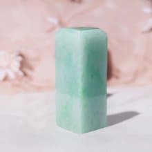 飄陽綠翡翠印章 | 天然緬甸玉A貨翡翠 | 送禮