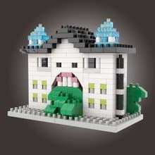 Archbrick x 豚肉窩貼 香港鬼怪百物語七號差館微積木nanoblock