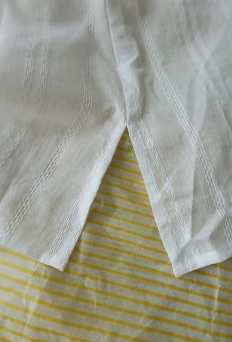 法國風打底小吊帶裙 I french cotton slip dress