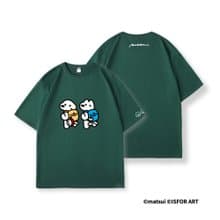 matusi DOGS 台灣限定T恤 - 郊遊款 (綠色) 新色獨家限定
