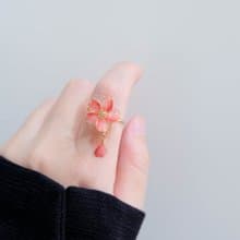 心之櫻戒指(三色)_光點手感溫飾