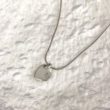 【 日本直送　名牌中古包 】Christian Dior クリスチャン ディオール ネックレス シルバー CDロゴ ハート vintage 2f2nrz