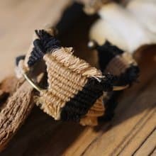 破土而生 Macrame 簡約幾何鏤空款流蘇手環 新版