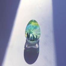 空　雲　雲レジン　空レジン 森林浴　癒し