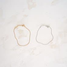 SV925  Mビーディングチェーンブレスレット