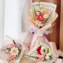 G95針織花束 / 編織花束 情人節花束