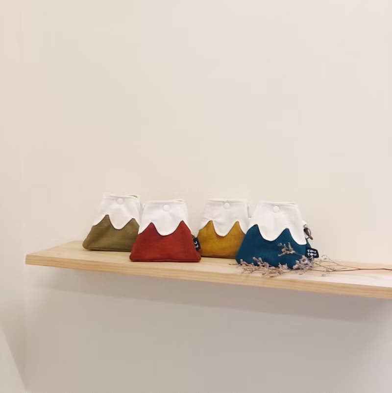 富士山零錢包 / 四色
