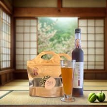 TNE100%天然青梅果萃酵素+冰糖淬梅2包 自然養生 健康美味伴手禮