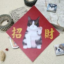 招財貓-春聯-防水貼紙~利是封-揮春-福貼-貓咪