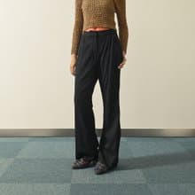 【NaSuBi Vintage】LANVIN羊毛花呢日本製古著長褲