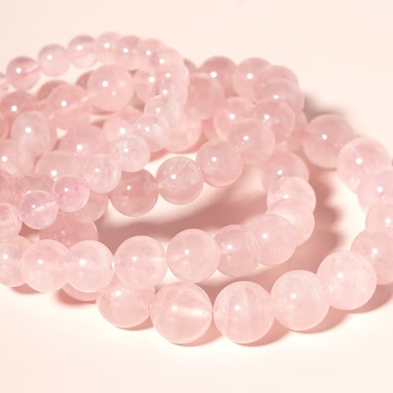 馬粉晶天然 水晶手鍊 | 愛情 人緣 招桃花手鍊