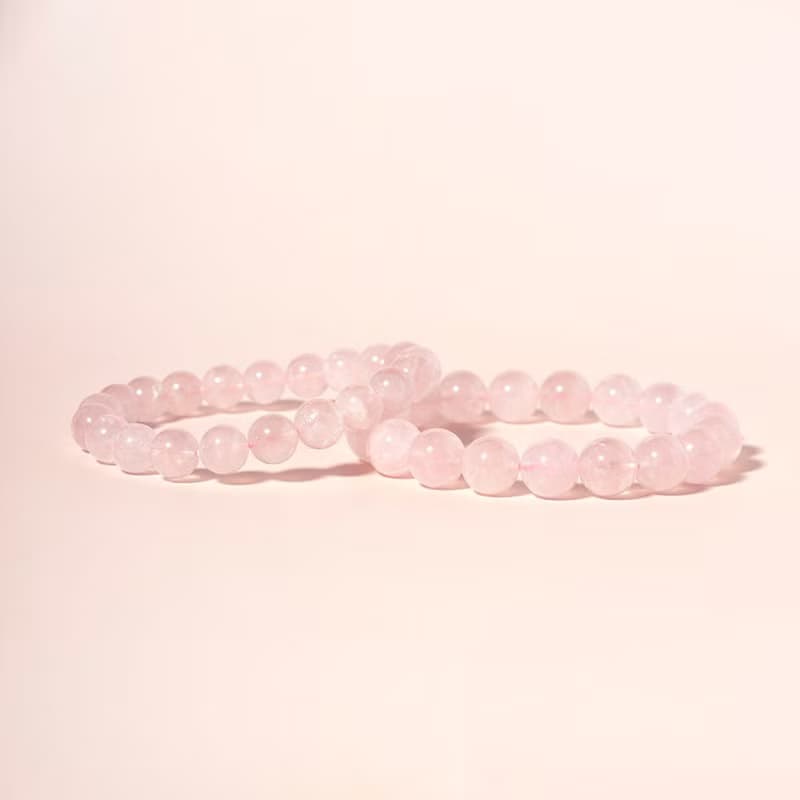 馬粉晶天然 水晶手鍊 | 愛情 人緣 招桃花手鍊