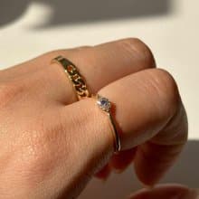 Felicia 惡魔之眼戒指 | Sachelle Collective