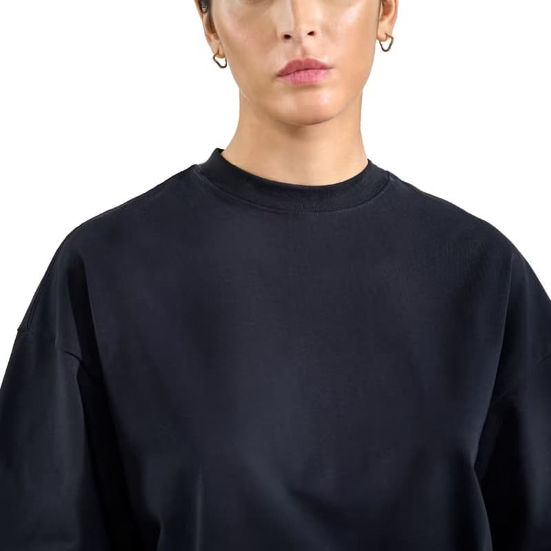 Bread & Boxers Heavy T shirt 率性寬版純棉T恤 - 黑