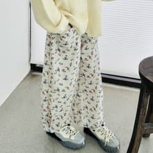 前口袋古典碎花長褲 / 褲子 童裝