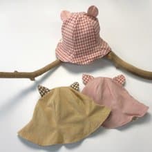 【現貨單品】淘氣鬼羅賓的小耳朵 | 雙面小耳朵六片漁夫帽