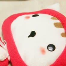 Bucute小紅貓證件套錢包/悠遊卡套/證件夾/獨家發售/手工製作/交換禮物/零錢包