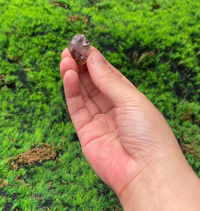 能量擺飾-天然能量彩虹超七水晶原石 招財 智慧 療癒 財運 事業
