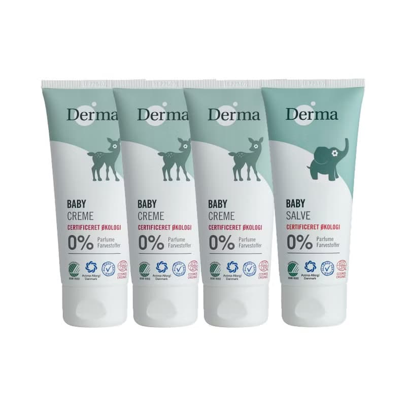 【寶貝好禮】Derma寶寶護理四入組
