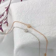 14K | 冬至的光_手鍊