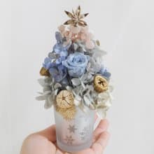 柏金漸層永生聖誕樹 結婚捧花永生乾燥花畢業謝師禮物生日畢業禮