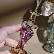 埃及香水瓶 - 尼羅微風 - 紫 (倒水滴型)