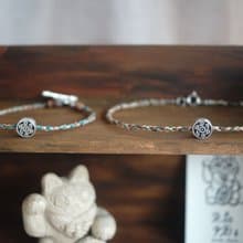 太陽與風_守護者系列_蠟繩手環腳環 | 小火龍礦編 |