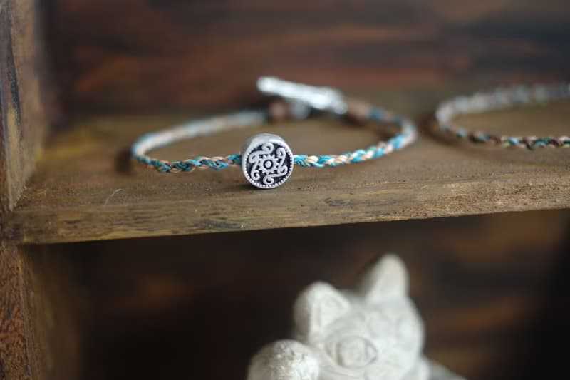 太陽與風_守護者系列_蠟繩手環腳環 | 小火龍礦編 |