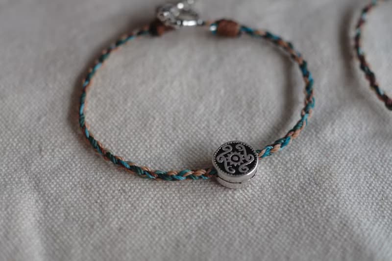 太陽與風_守護者系列_蠟繩手環腳環 | 小火龍礦編 |