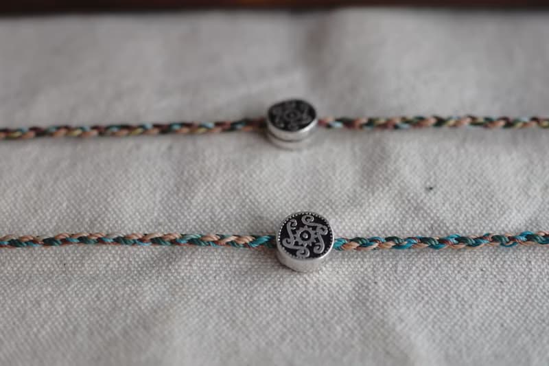 太陽與風_守護者系列_蠟繩手環腳環 | 小火龍礦編 |