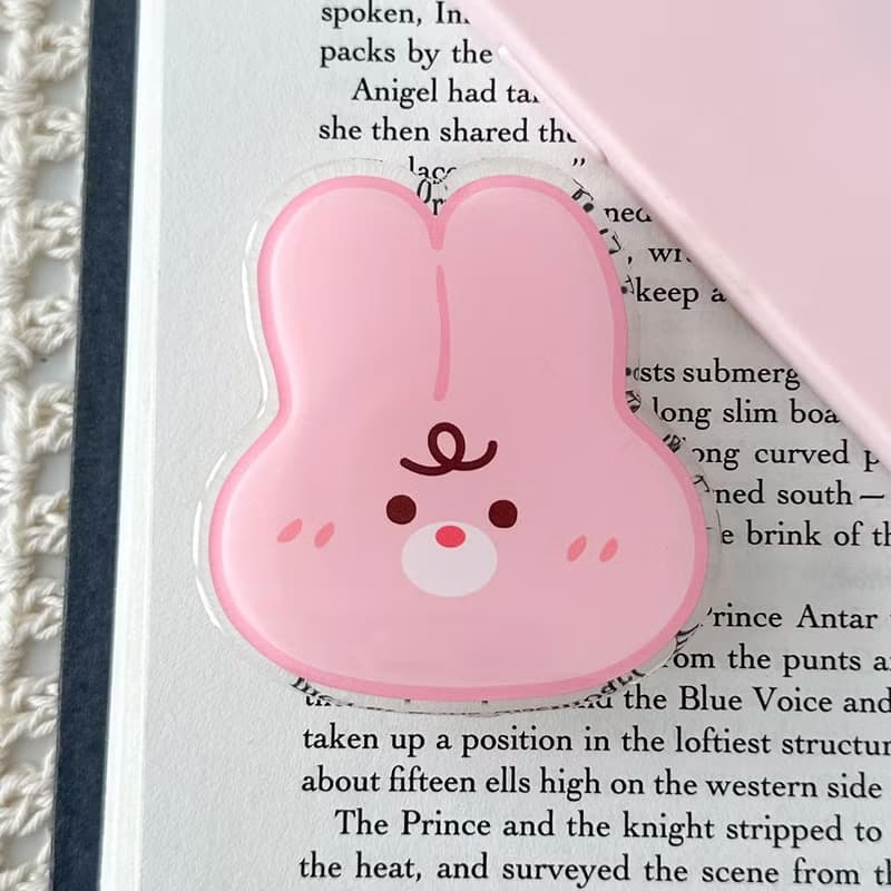 Rabbit rumi grip smartphone acrylic smart tok