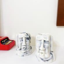 嘟嘟嘴摩艾蠟燭