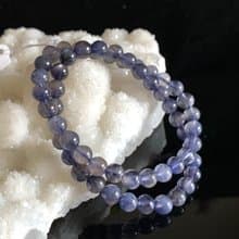 快速出貨 天然景青石圓珠手鍊