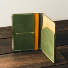 【交換禮物】旅行狂熱皮革護照中夾 W1-003