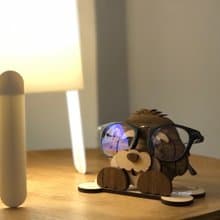 【手作DIY】目光如炬 馬爾濟斯 眼鏡架 收納 可愛 組裝