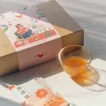 插畫聯名送禮滴雞精【 妤蘊 x Pinkoi x 33】附贈手寫卡片