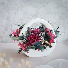 新年耶誕永生擴香桌花