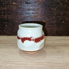汝窯手作刀削杯-鶯歌李玟叡