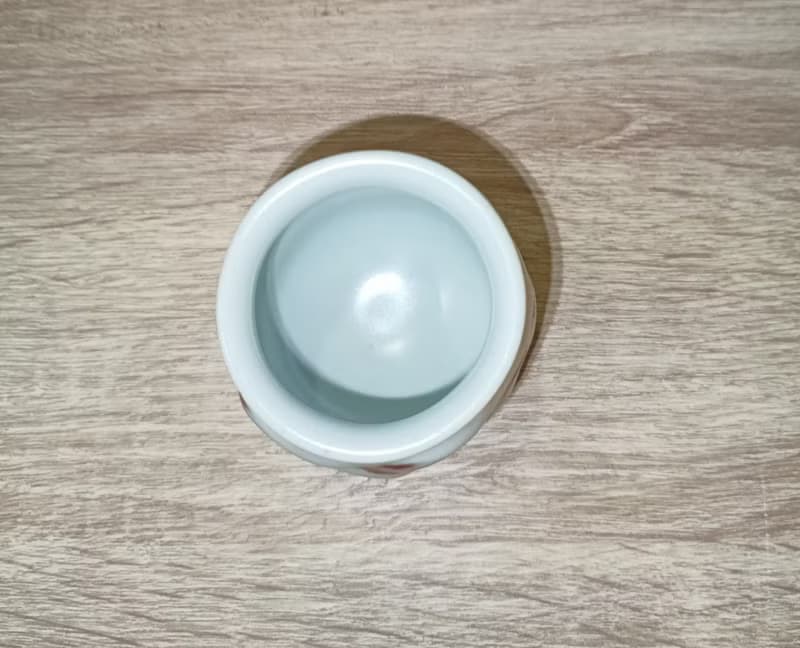 汝窯手作刀削杯-鶯歌李玟叡