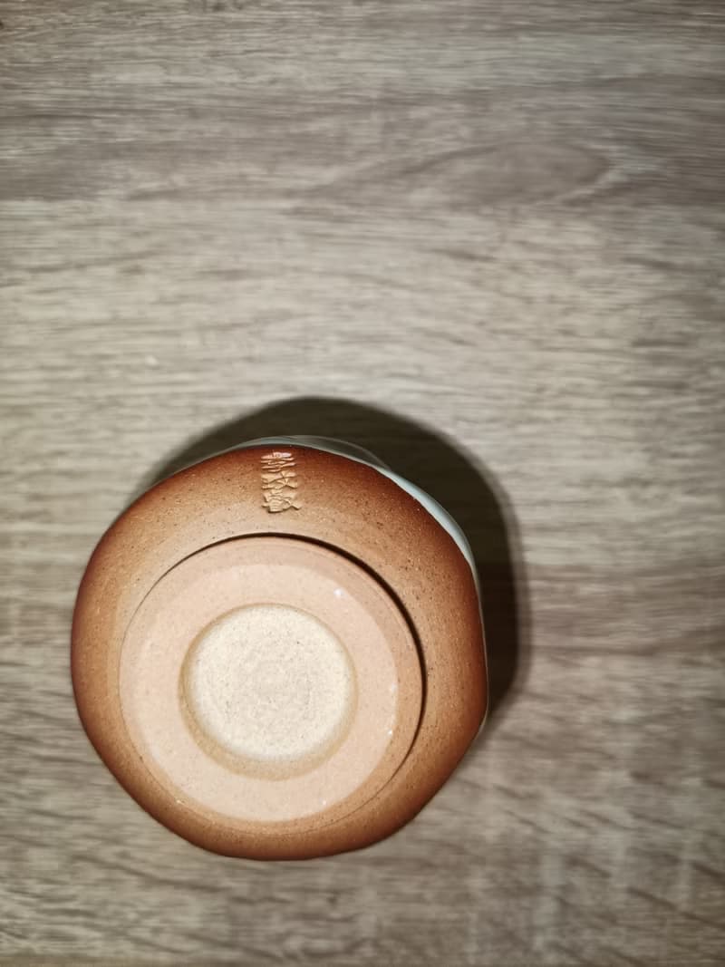 汝窯手作刀削杯-鶯歌李玟叡